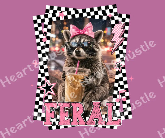 Feral Raccoon Iced Coffee