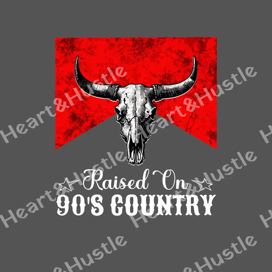 Raised on 90’s country white