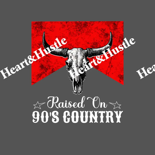 Raised on 90’s country white