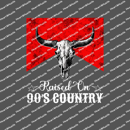 Raised on 90’s country white