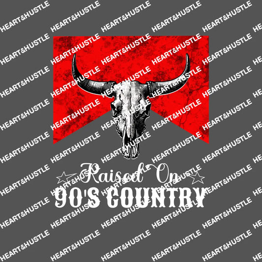 Raised on 90’s country white