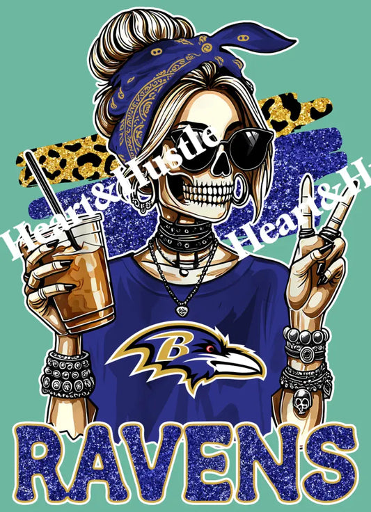 Ravens Skully Girl