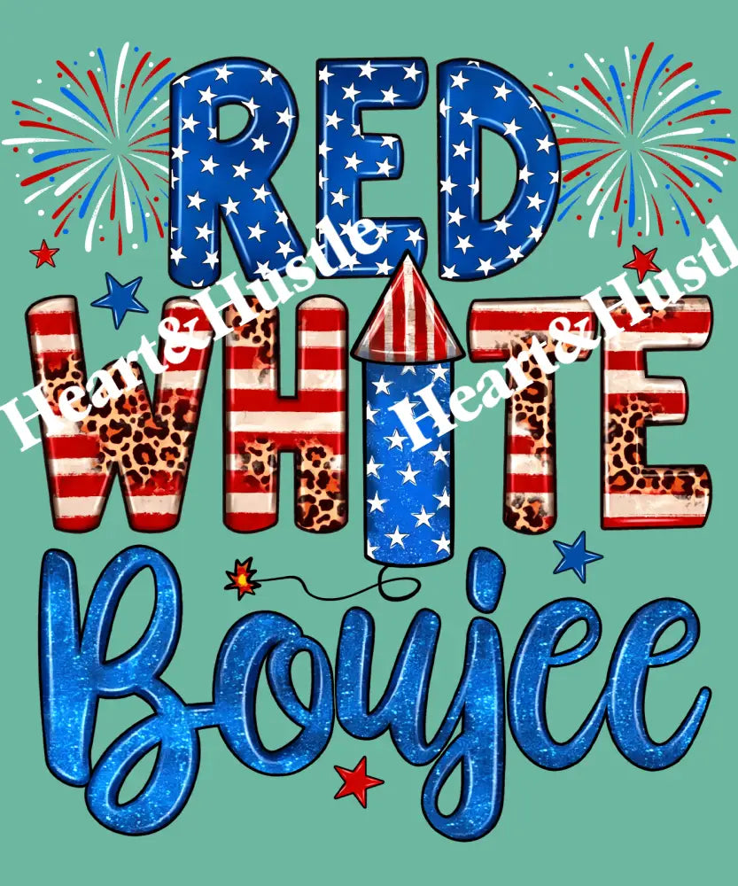 Red White Boujee