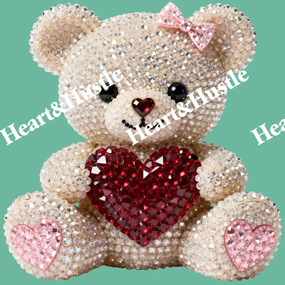 Rhinestone Teddy Bear