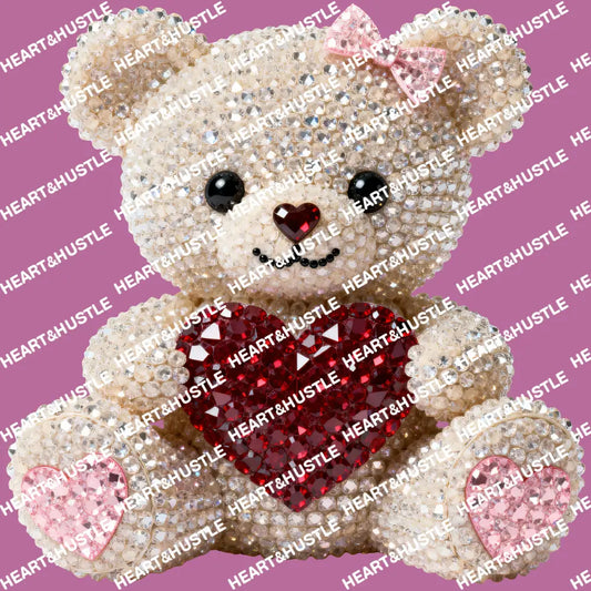 Rhinestone Teddy Bear