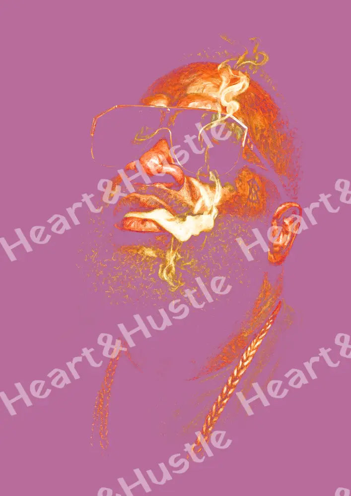Rick Ross 2 Halftone