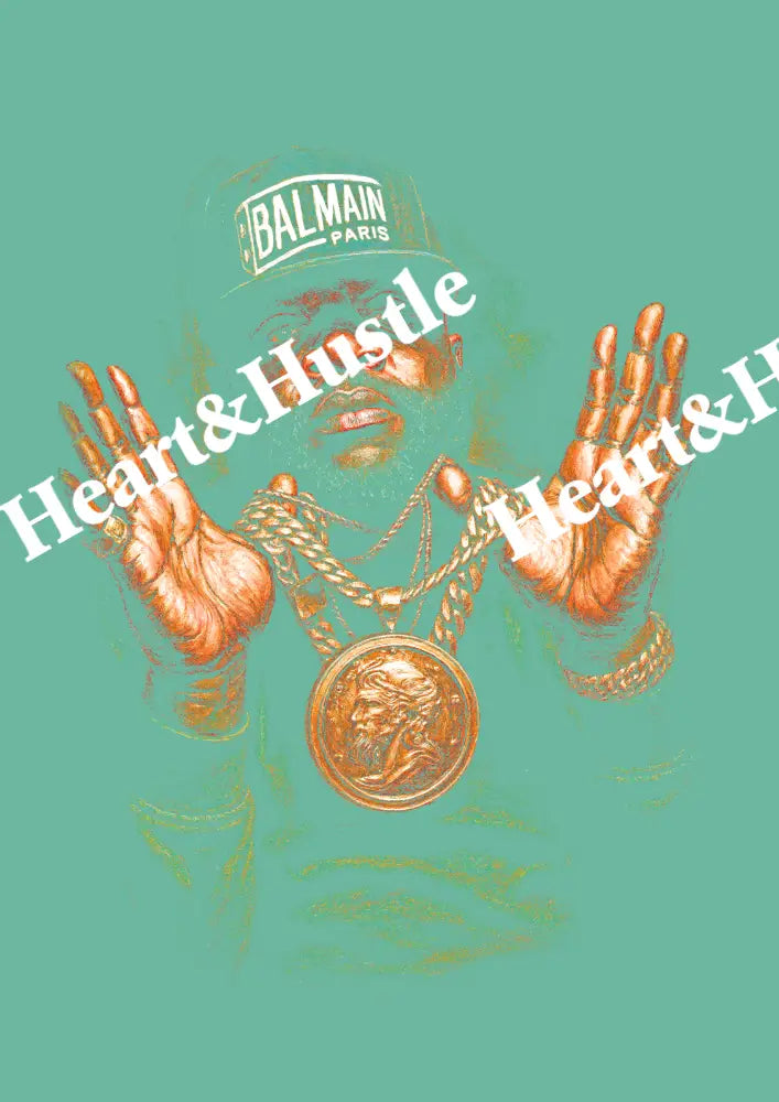 Rick Ross Halftone