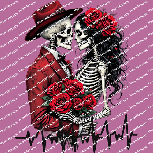 Romantic Skelly Couple