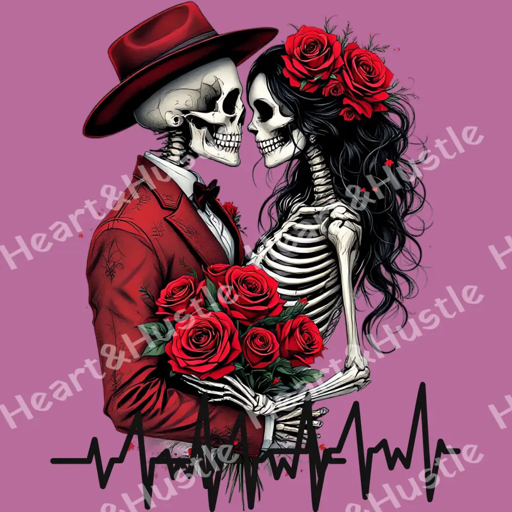 Romantic Skelly Couple