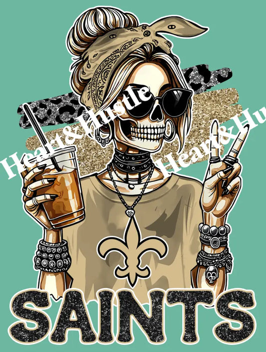 Saints Skully Girl