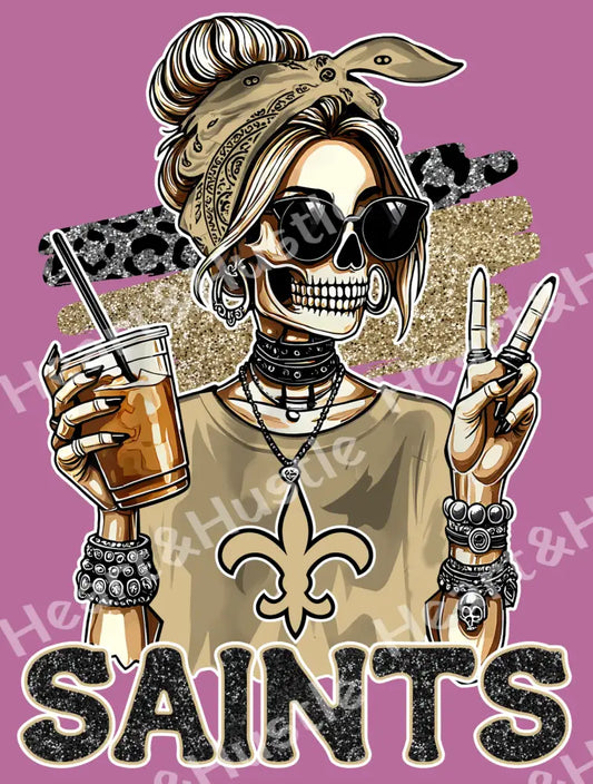 Saints Skully Girl