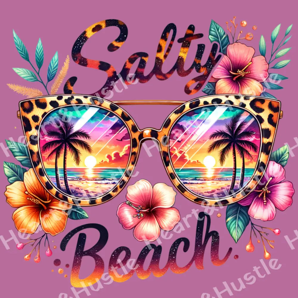 Salty Beach Tropical Floral