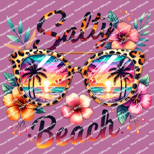 Salty Beach Tropical Floral