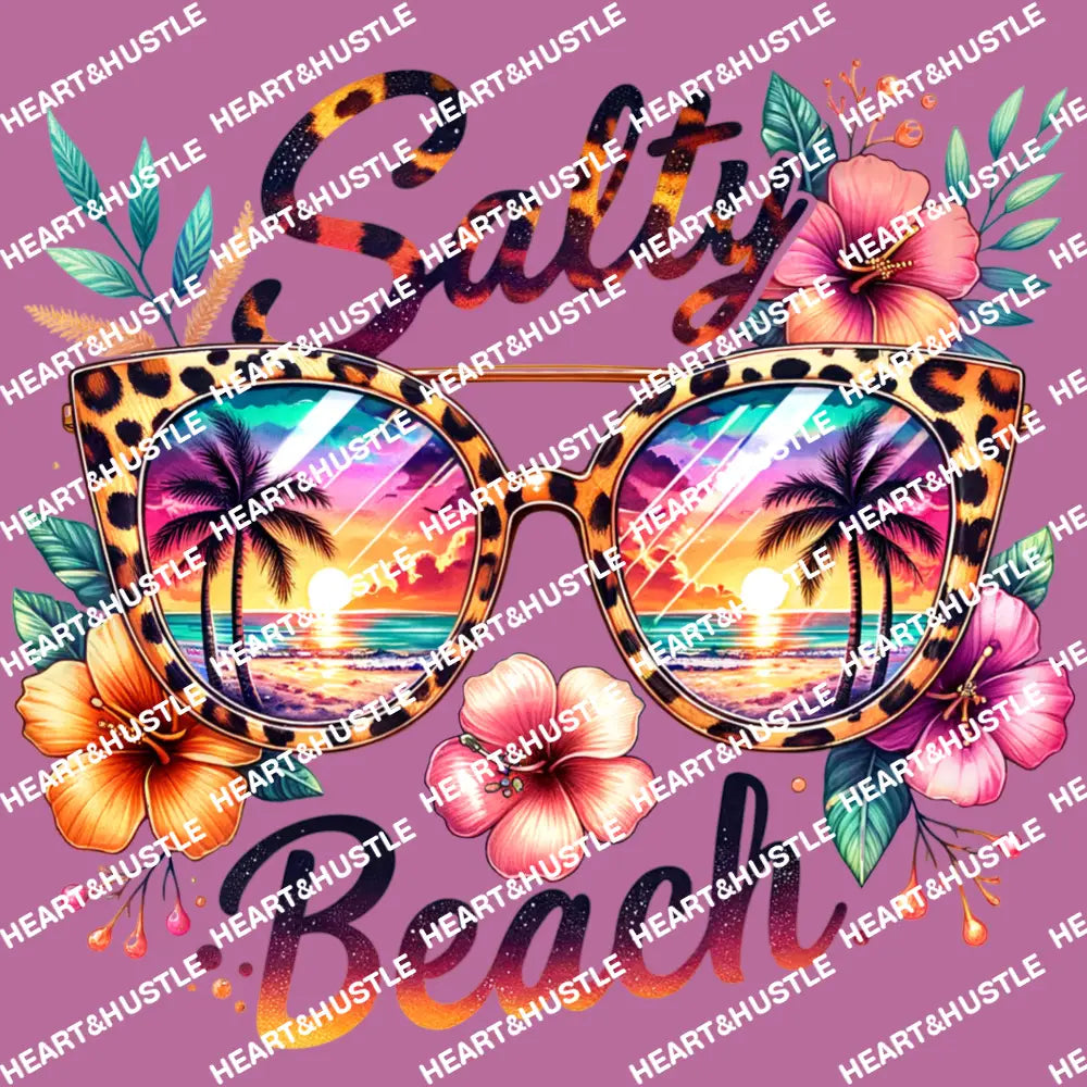 Salty Beach Tropical Floral