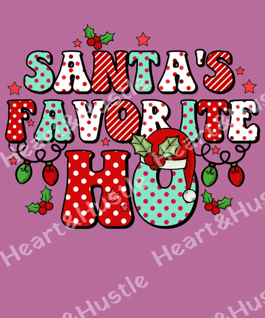 Santa’s Favorite Ho