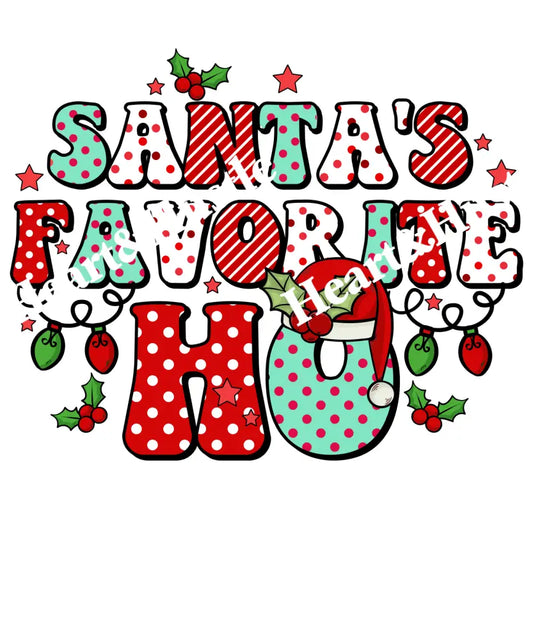 Santa’s Favorite Ho