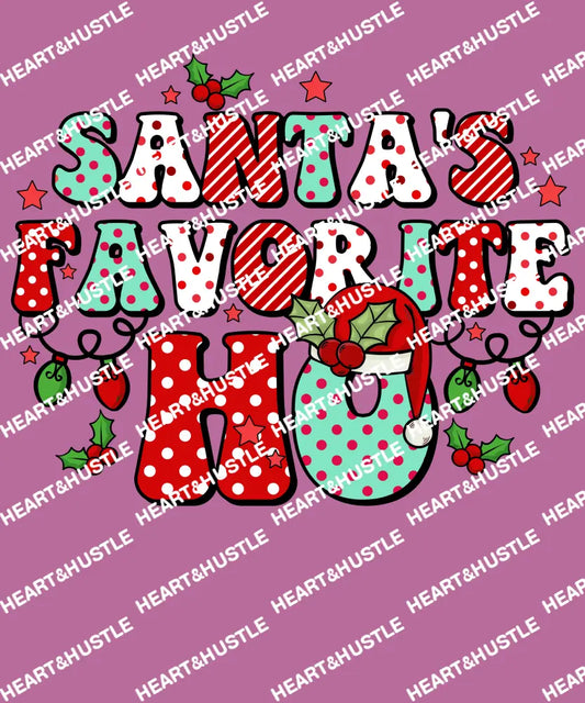 Santa’s Favorite Ho