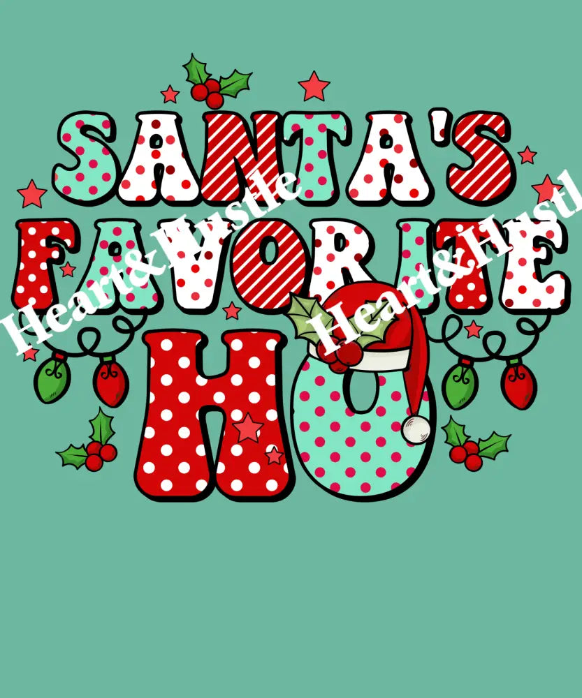 Santa’s Favorite Ho
