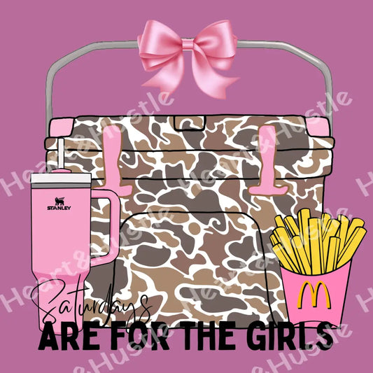 Saturdays Are For The Girls Camo