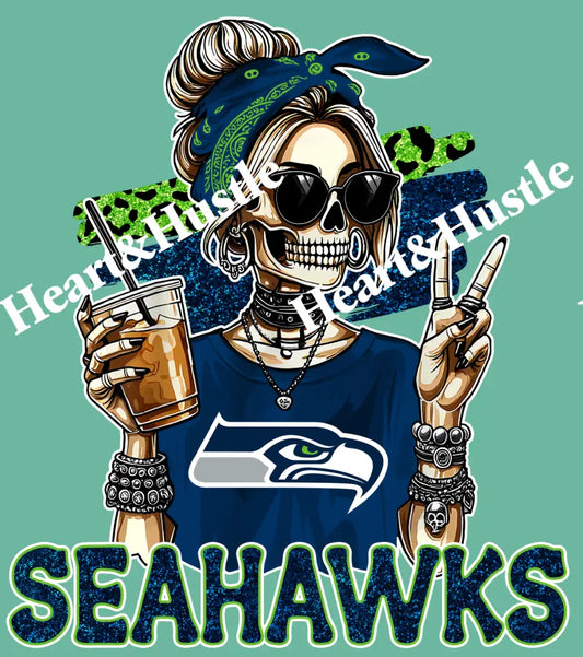 Seahawks Skully Girl