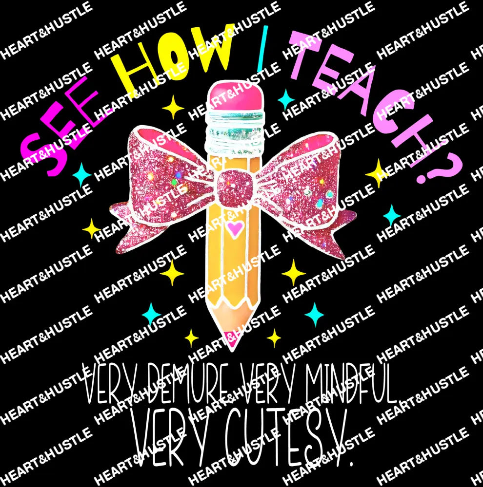 See How I Teach Very Cutesy