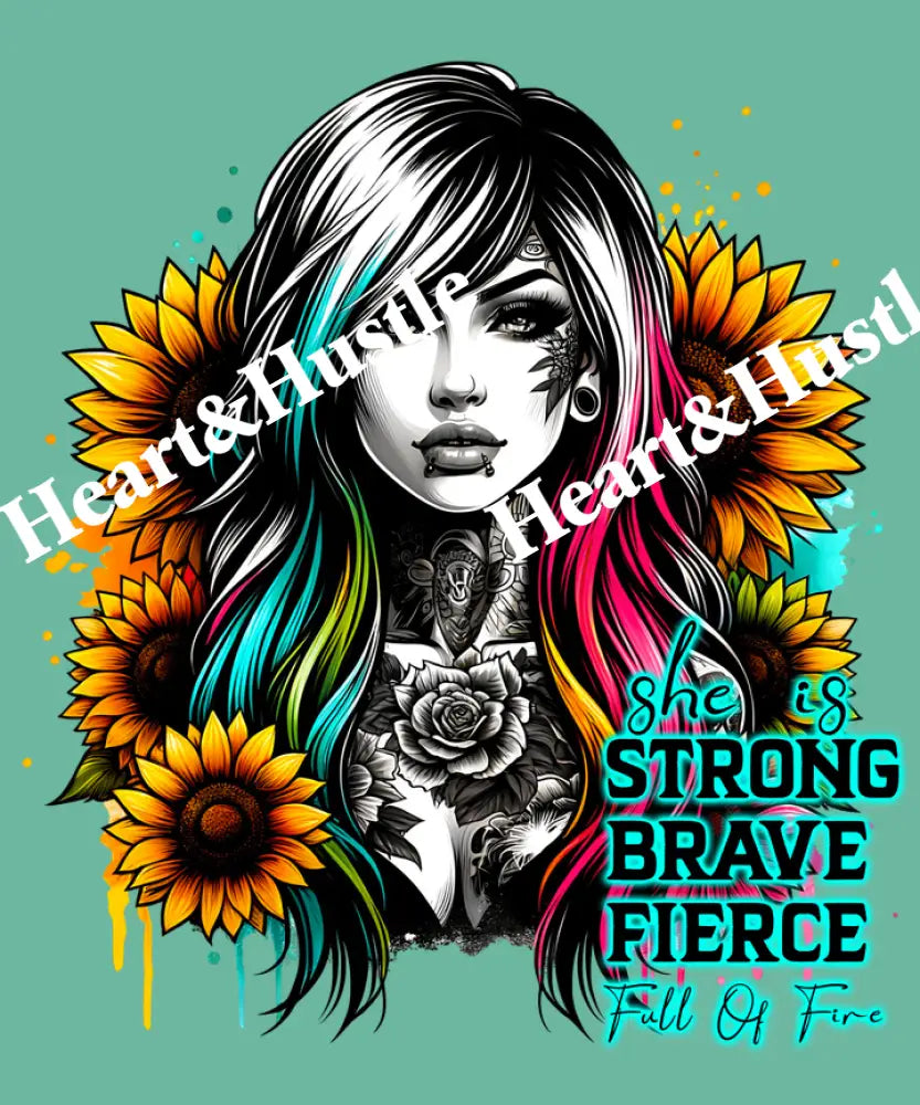 She Is Strong Brave...