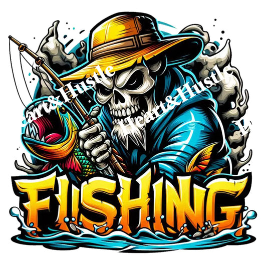 Skeleton Fisherman