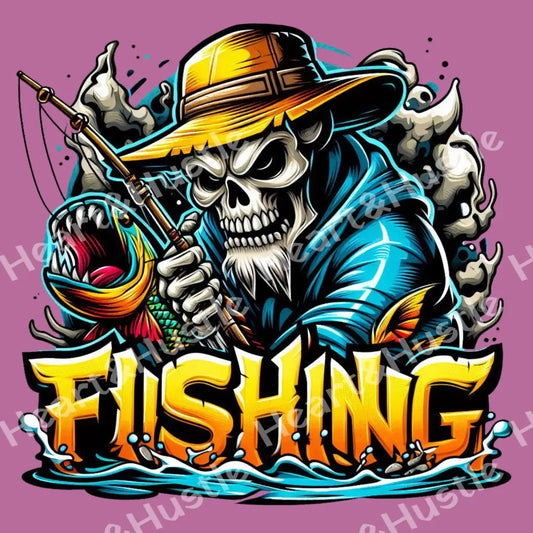Skeleton Fisherman