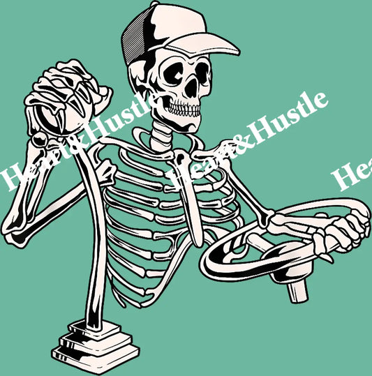 Skeleton Truck Driver