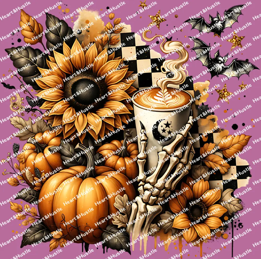 Skelly Coffee Fall Vibes