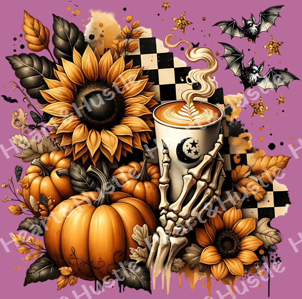 Skelly Coffee Fall Vibes