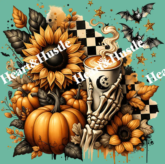 Skelly Coffee Fall Vibes