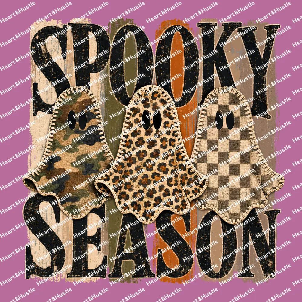Spooky Season Camo Ghost