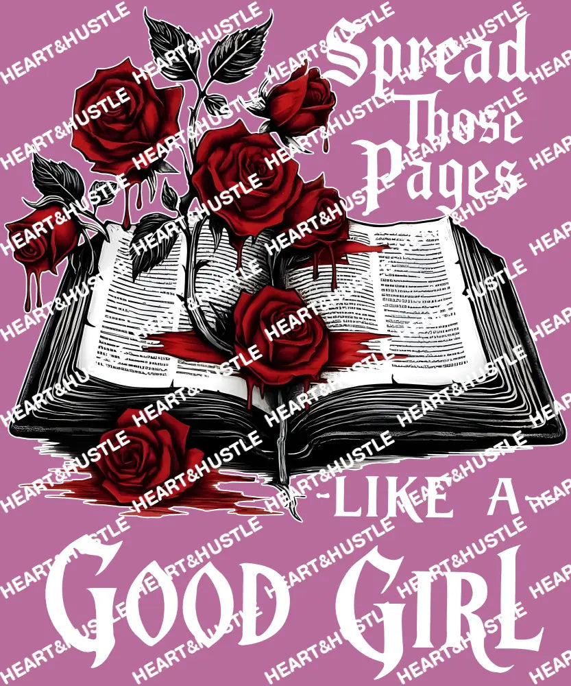Spread Those Pages Like a Good Girl White