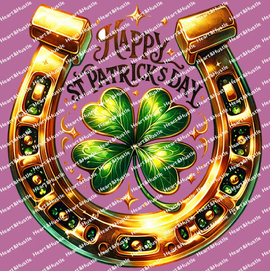 St Patricks Day Horseshoe