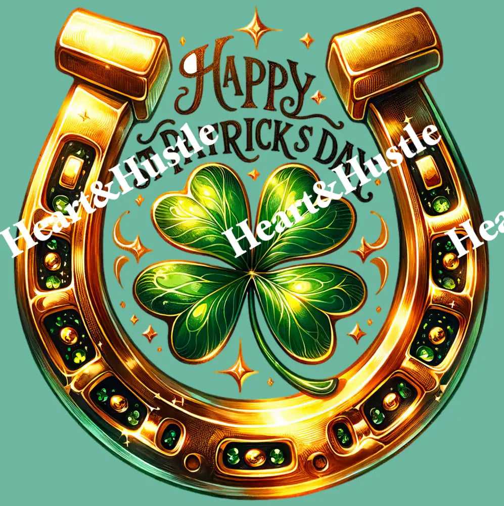 St Patricks Day Horseshoe