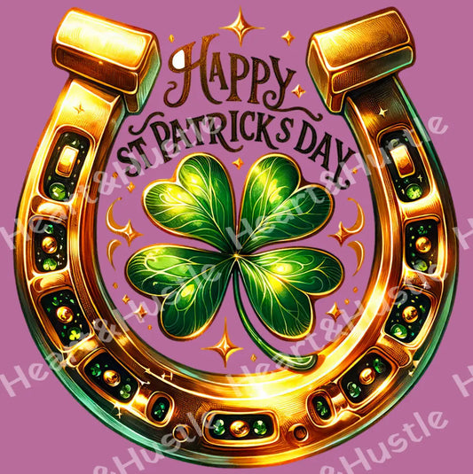 St Patricks Day Horseshoe