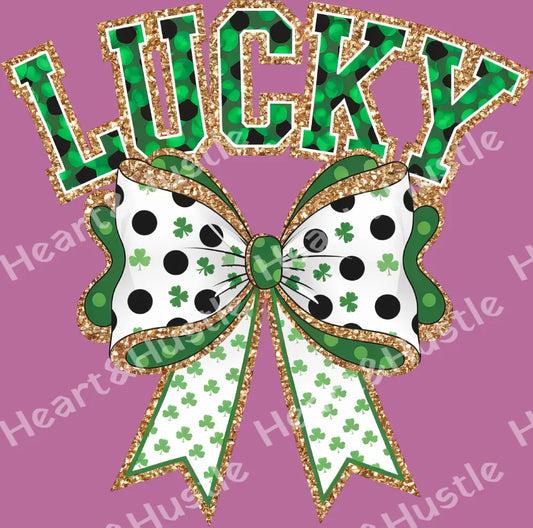 St Patty Lucky Bow
