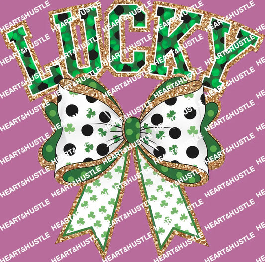 St Patty Lucky Bow