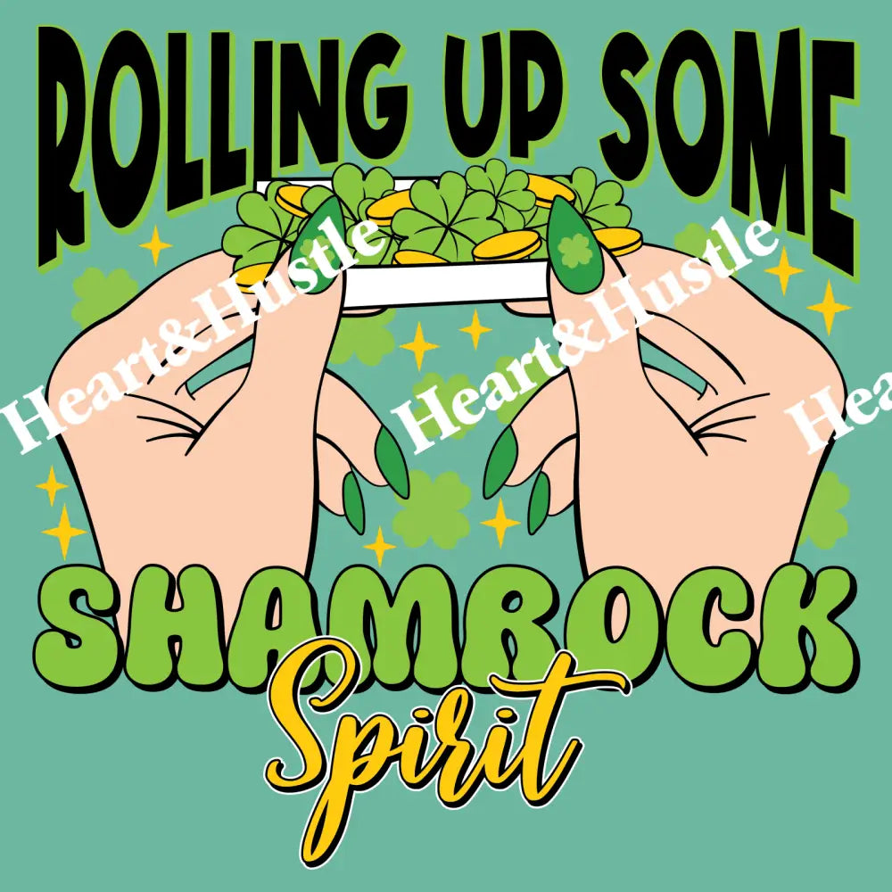 St Patricks Day Rolling Up Some Shamrock Spirit