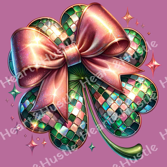 St. Patty Clover with Bow
