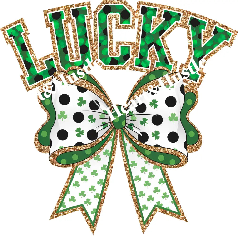 St Patty Lucky Bow