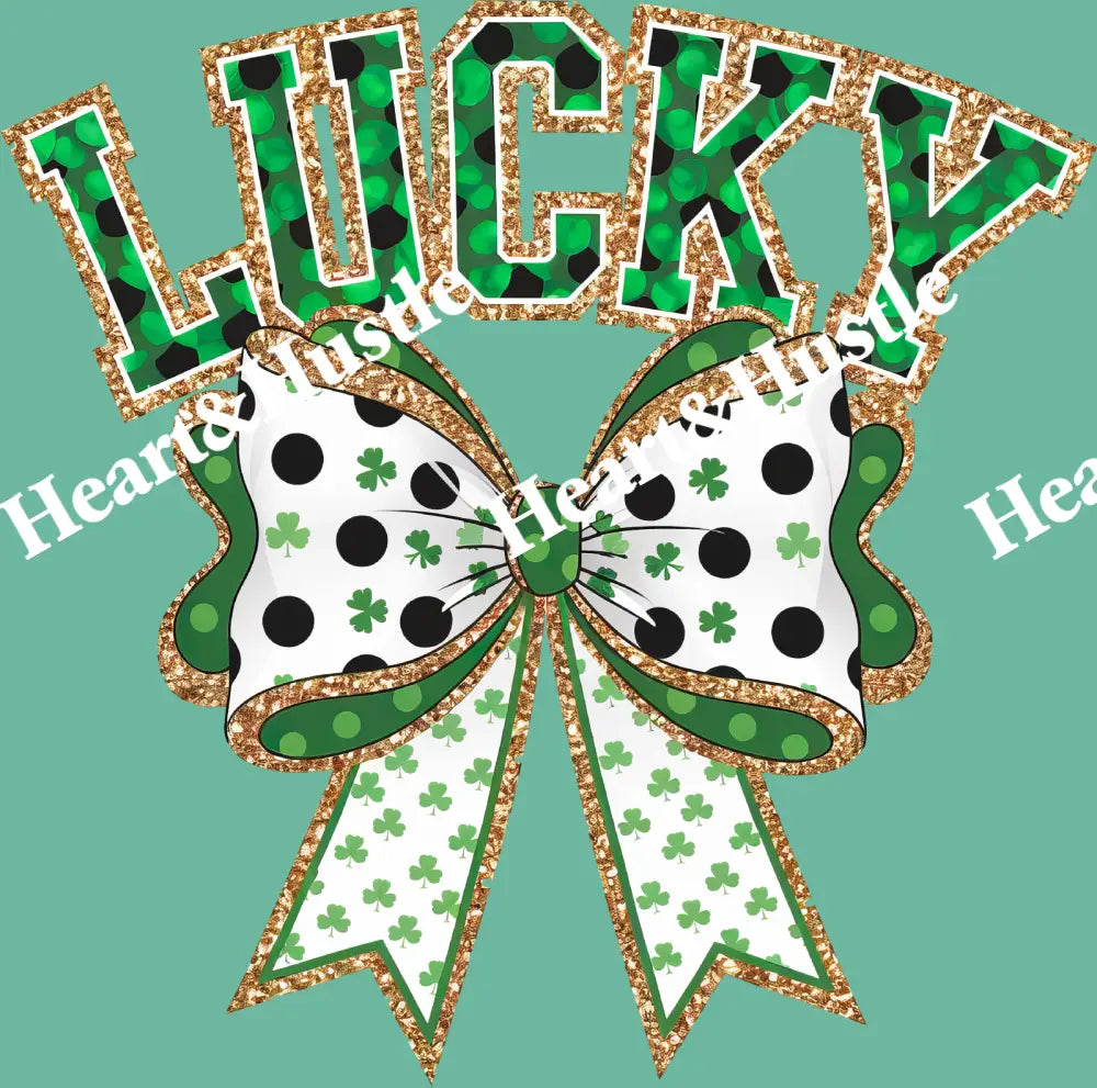 St Patty Lucky Bow