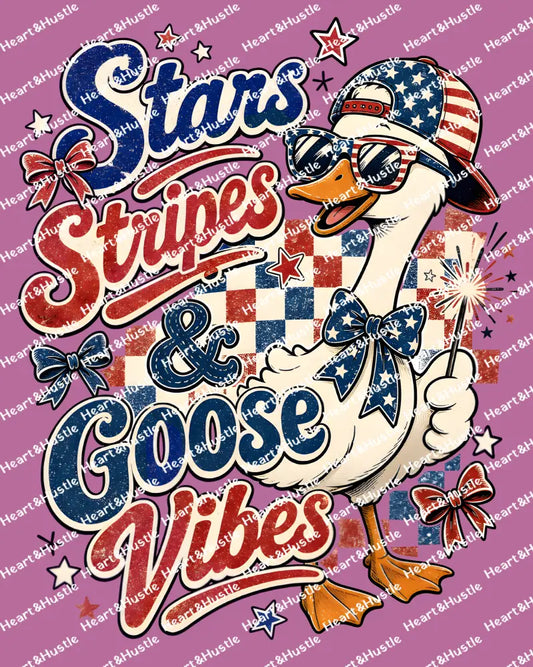 Star Stripes and Goose