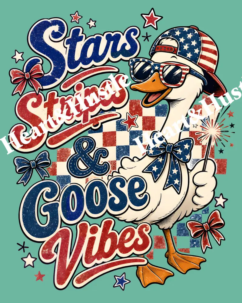 Star Stripes and Goose