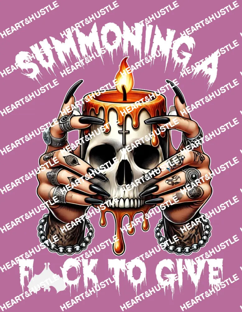 Summoning a Fuck to Give White