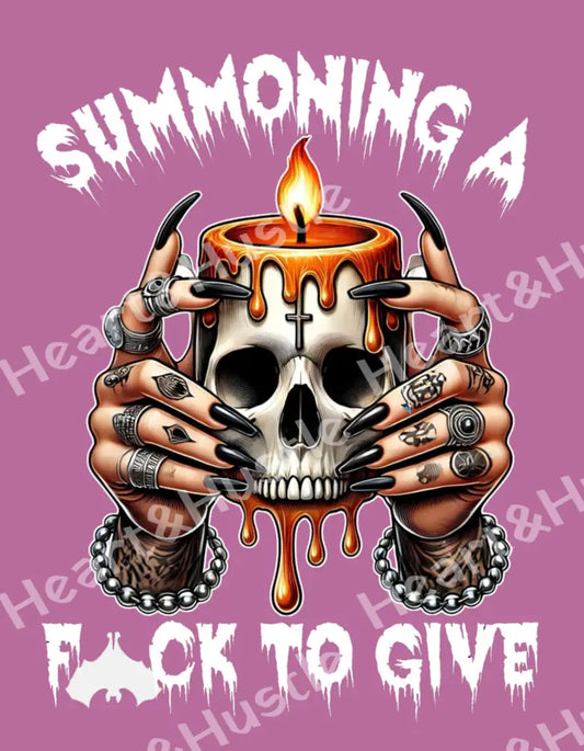 Summoning a Fuck to Give White