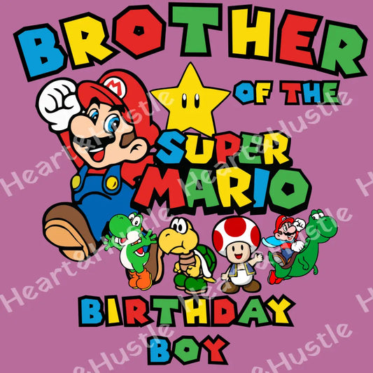 Super Mario Birthday Brother