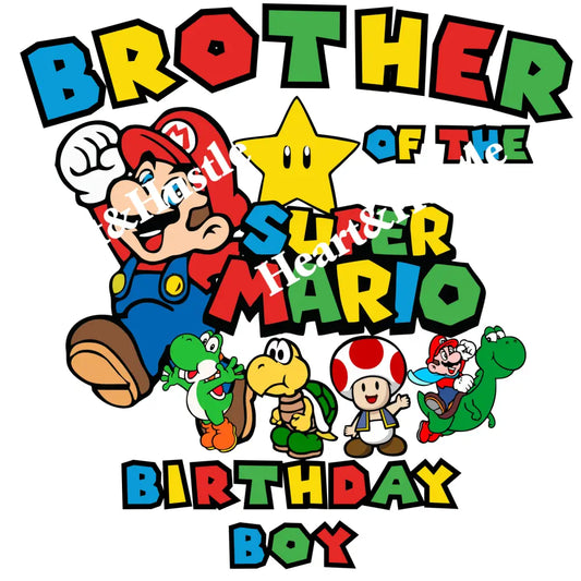 Super Mario Birthday Brother