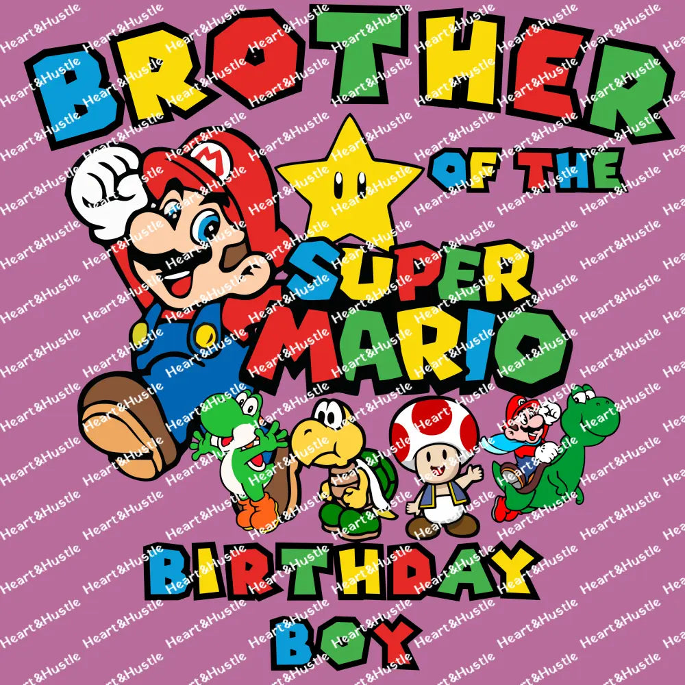 Super Mario Birthday Brother